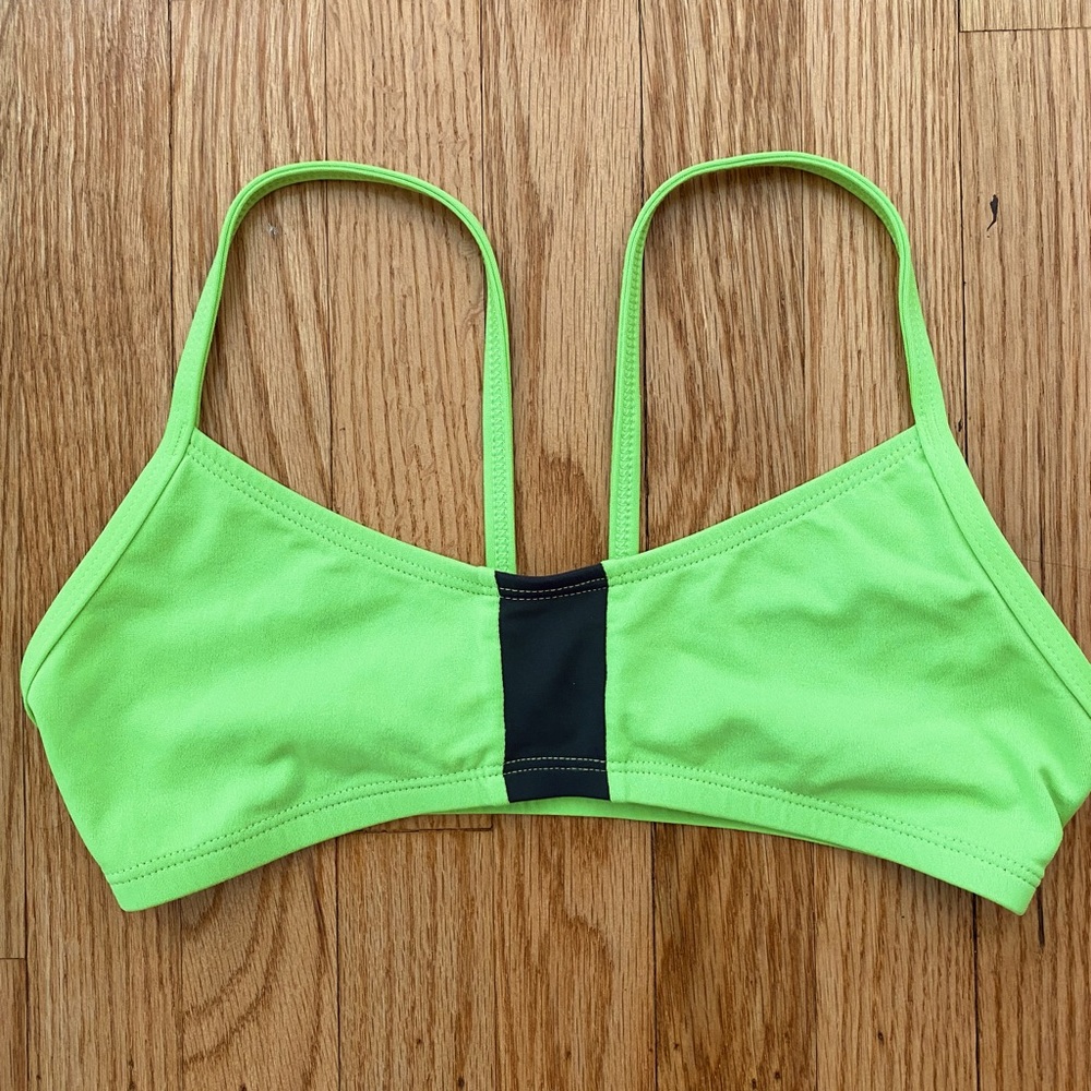 Jolyn Green Ghost Bikini Top - Medium